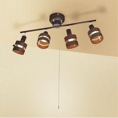 ニトリ　シーリングライト　NウッドリングP-4の画像