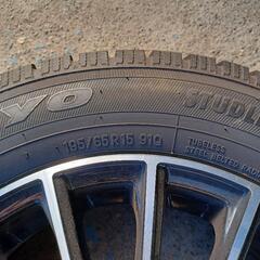 15インチアルミ PCD100 ＋ 195/65R15の画像