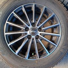 15インチアルミ PCD100 ＋ 195/65R15の画像