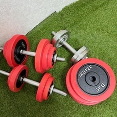 ダンベル70キロ分の画像