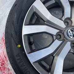新品タイヤ ホイール付 175/55R15の画像