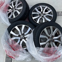 新品タイヤ ホイール付 175/55R15の画像