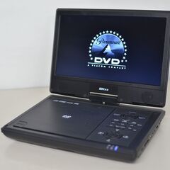 中古 ダイニチ電子 Wizz 地デジ対応 10.1インチ ポータブルDVDプレーヤー WPD-T1091の画像