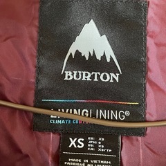 BURTON ウェア レディース xsの画像