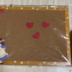 【新品・未使用】コルクボード　ハンドメイド　①の画像