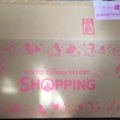ディズニー40周年オンラインショッピング段ボール2個の画像