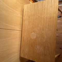 木製ダイニングテーブル75×120cmの画像