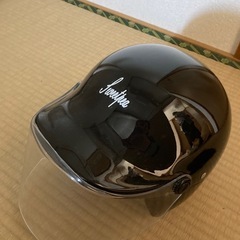 ジェットヘルメット　黒