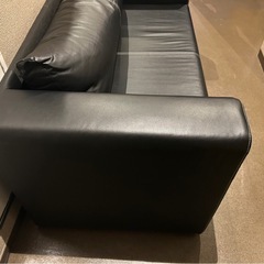 ①IKEA2人掛けソファの画像