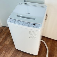 【美品！7キロ】日立　洗濯機　ビートウォッシュ　2023年製の画像