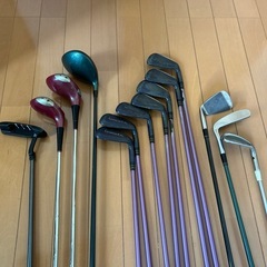 レディース　ゴルフクラブセット　１４本
の画像