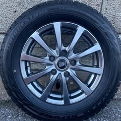 ブリヂストン スタッドレスタイヤ ホイール付き 195/65r1...
