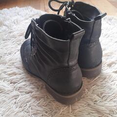 S【ショートブーツ】編み上げ レースアップシューズ y2kの画像