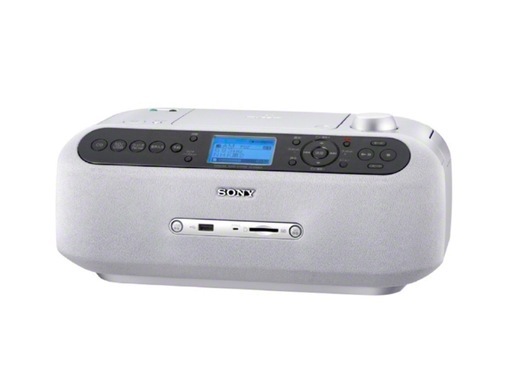 SONYオーディオ　CDラジオ　ZS-R100CP