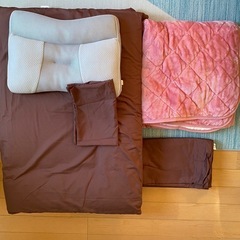 【売ります】シングル敷布団&姿勢矯正枕