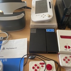🎮🎮🎮ゲーム機(ジャンク扱)プレステVR、will、ファミコン、...