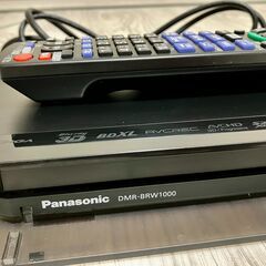 【美品】Panasonic DMR-BRW1000 ブルーレイディスクレコーダーの画像