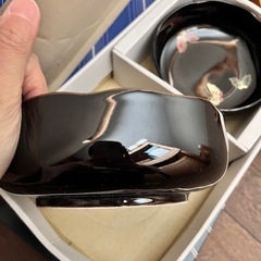 蝶々の深皿【未使用品】の画像