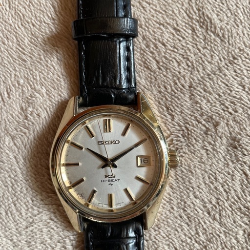 【取引き中】
SEIKO   KS金色　OH済み 1月26日迄
