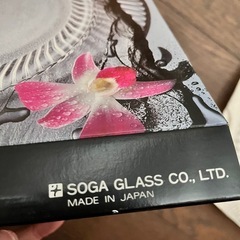 【未使用品】 曽我ガラスsoga glass フィッシュプレートの画像