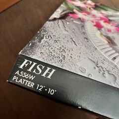 【未使用品】 曽我ガラスsoga glass フィッシュプレートの画像