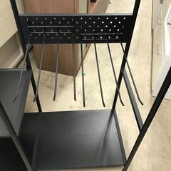 ニトリ　マルチハンガーラック 　収納　おすすめ　一人暮らし　二人暮らし　メタル　ブラック　堺市　石津　ジャングルジャングル石津の画像