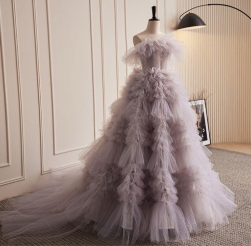 チュールドレス