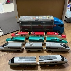 トミカトラック　プラレール　ジャンク品