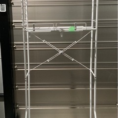 【無料】ニトリ　洗濯機上ハンガーラックの画像