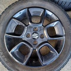 クロスビー スズキ純正 16インチアルミ ＋ 175/60R16の画像