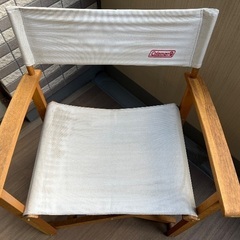 コールマン◇Coleman 折り畳み式 ウッドチェアの画像