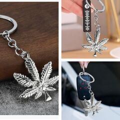 カエデの葉/キーホルダー（新品）の画像