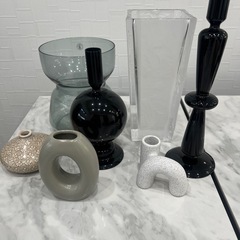 花瓶　7種類の画像