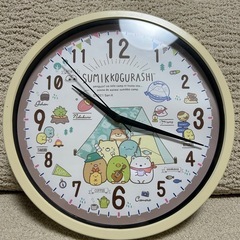すみっこぐらしの掛け時計
