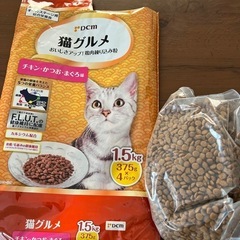 キャットフードもらってください