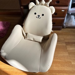 美品 ピープル テディハグ　ローチェア　リクライニング　イス　ベ...
