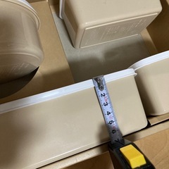 お値下げ❣️新品未使用  タッパー 4個の画像