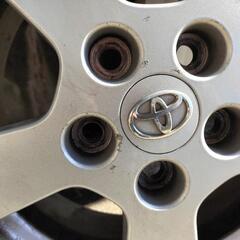 値下げしました!TOYOTA純正アルミ15インチスタッドレスタイヤ付き中古の画像