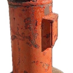 昭和レトロな郵便ポストの画像