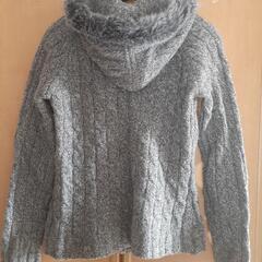 女性　ウールジッパーの画像