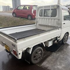 平成13年　ハイゼット軽トラック　農用パック　4WD　車検　令和7年12月の画像