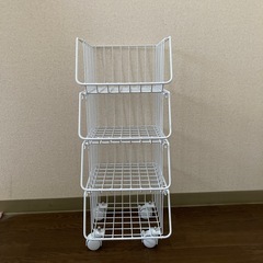 [お取り引き決定]スタッキングワイヤーラック