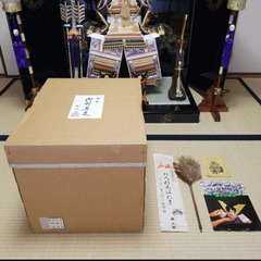 五月人形セット　注意(但し、写真中の太刀弓揃い、提灯除く)の画像