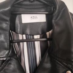 AZUL 　フェイクレザーライダースの画像