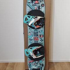 【美品】キッズ　スノーボード　Burton　アフタースクールスペ...