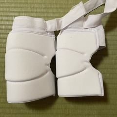 空手膝サポータ、ファールカップ、空手ヘッドガード(名前が入ってる)の画像