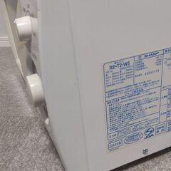 シャープ電子レンジ　新古品（テストで数回使用）RE-T2-W5　2014年製の画像