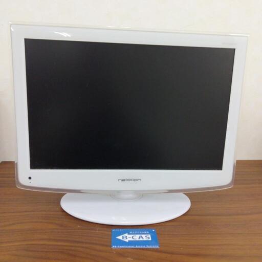 neXXion WS-TV1919DV  19インチ テレビ dvd内蔵 白 動作未確認 B-CASカード付 ネクシオン