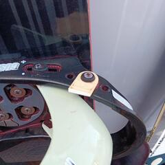 （Scooter、YONEX）スノーボード板、ビンデングセットの画像