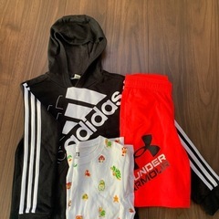 子供ズボン、服の画像